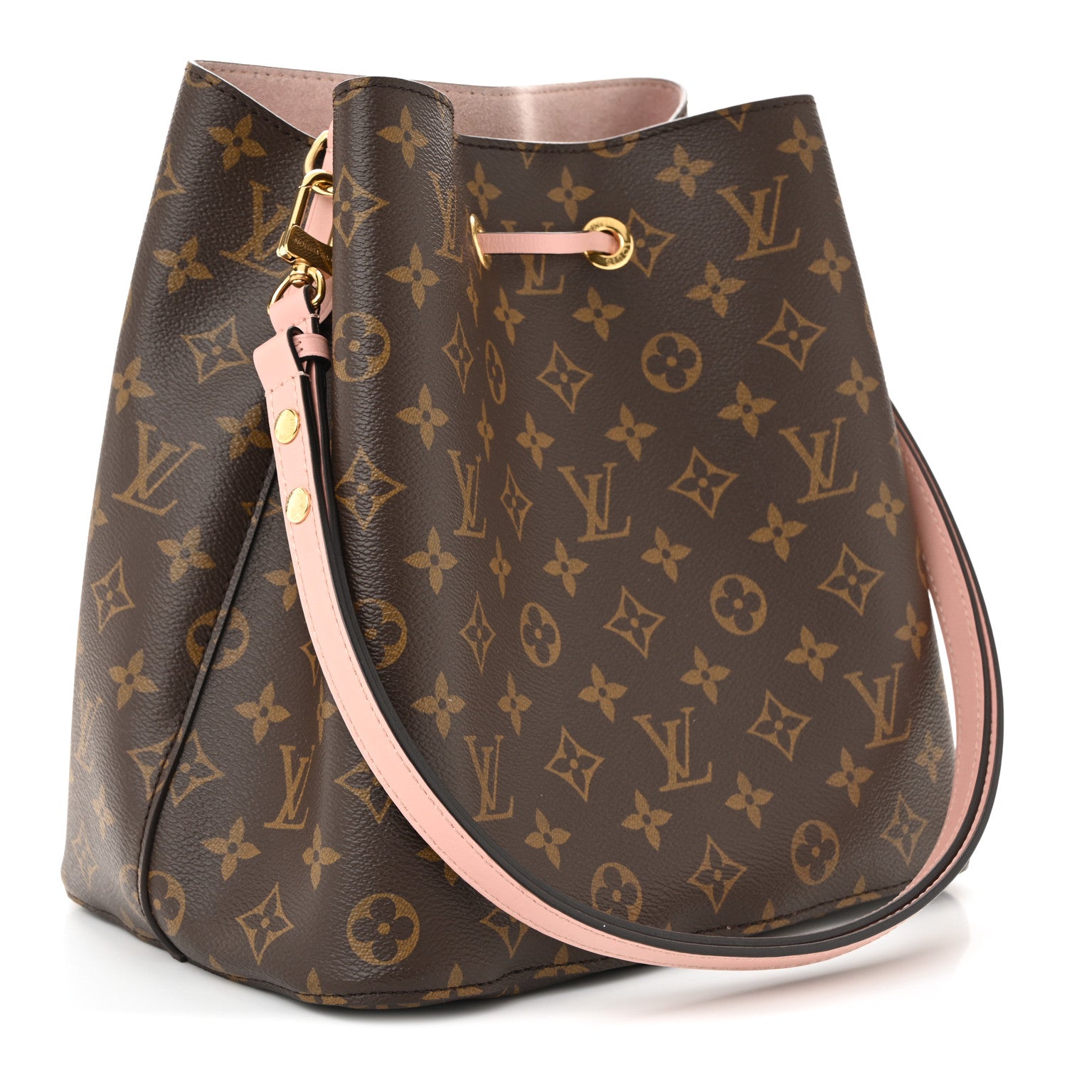 Louis Vuitton Monogram Neonoe MM Rose Poudre 3 of 9