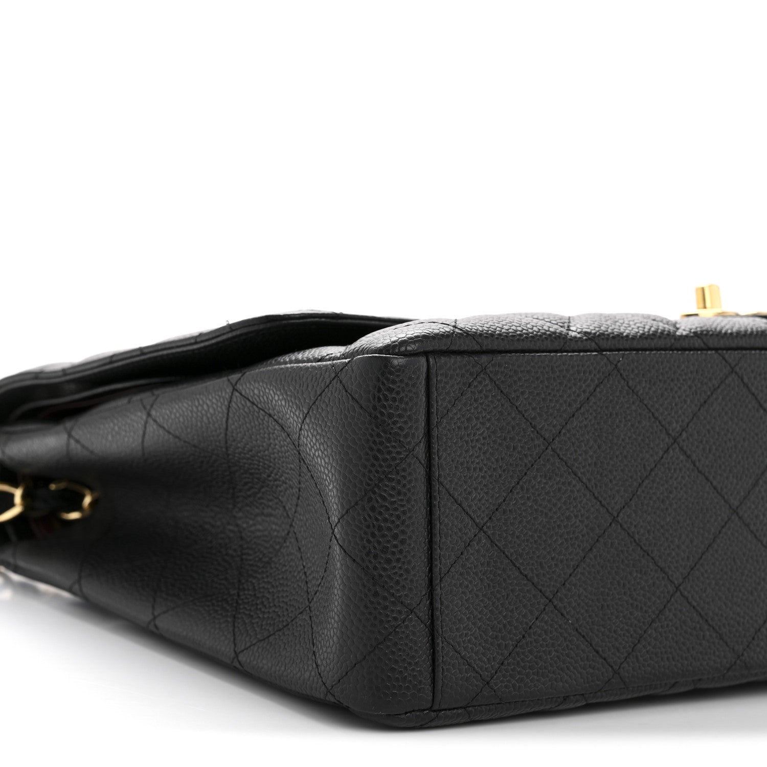 Chanel Caviar Quilted Maxi Double Flap Black 9 of 12