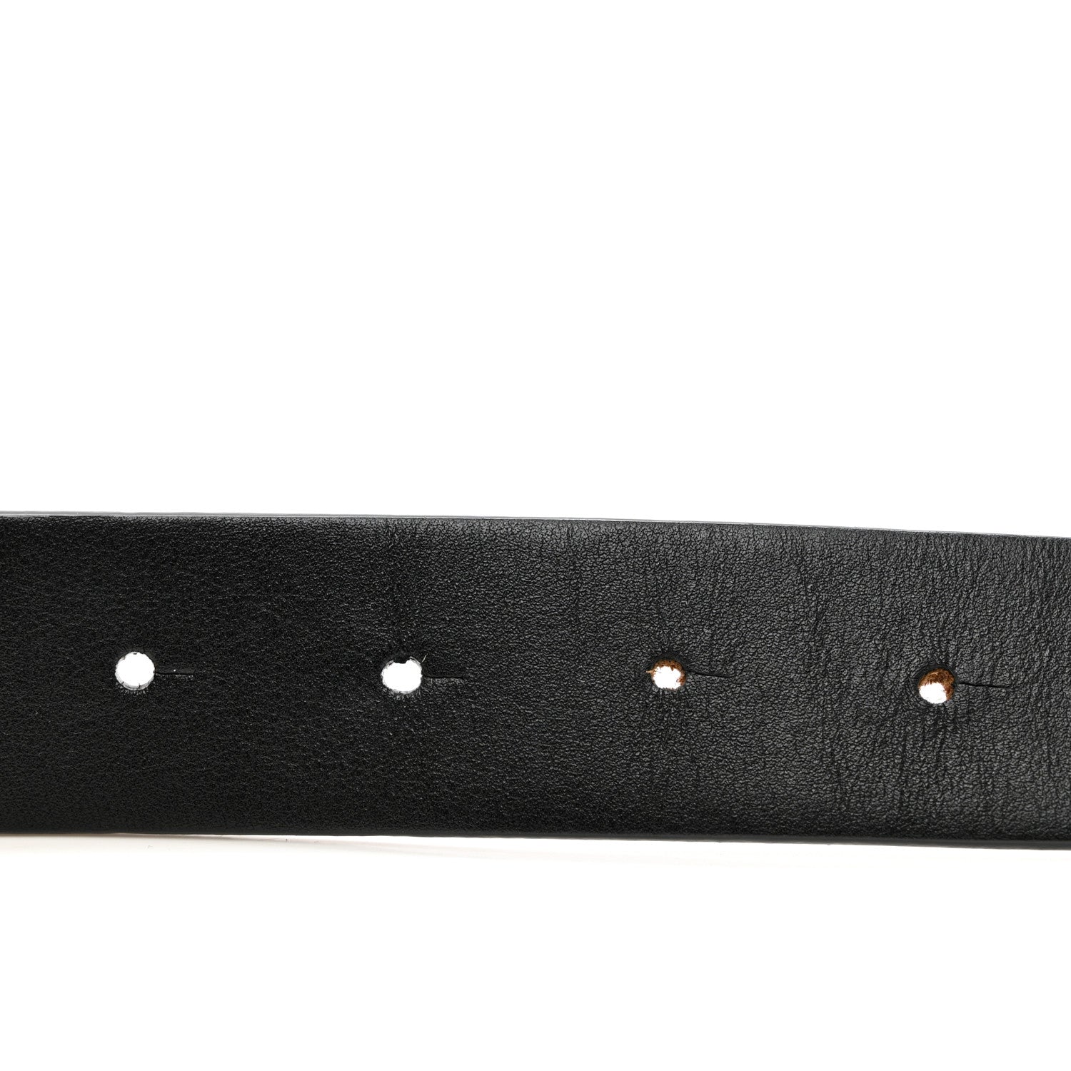 Chanel Calfskin CC Reversible Belt 85 34 Black Burgundy 4 of 6