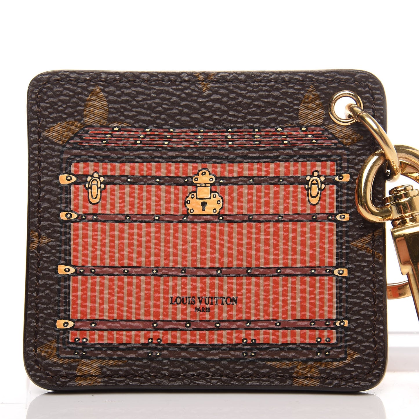 Monogram Illustre Trunk Key Holder Bordeaux