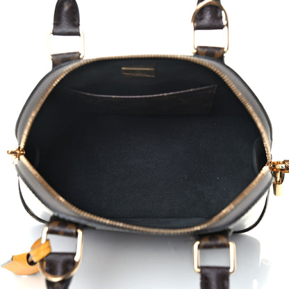 Louis Vuitton Vernis Epi Monogram Alma BB Bitume Metallise 4 of 4