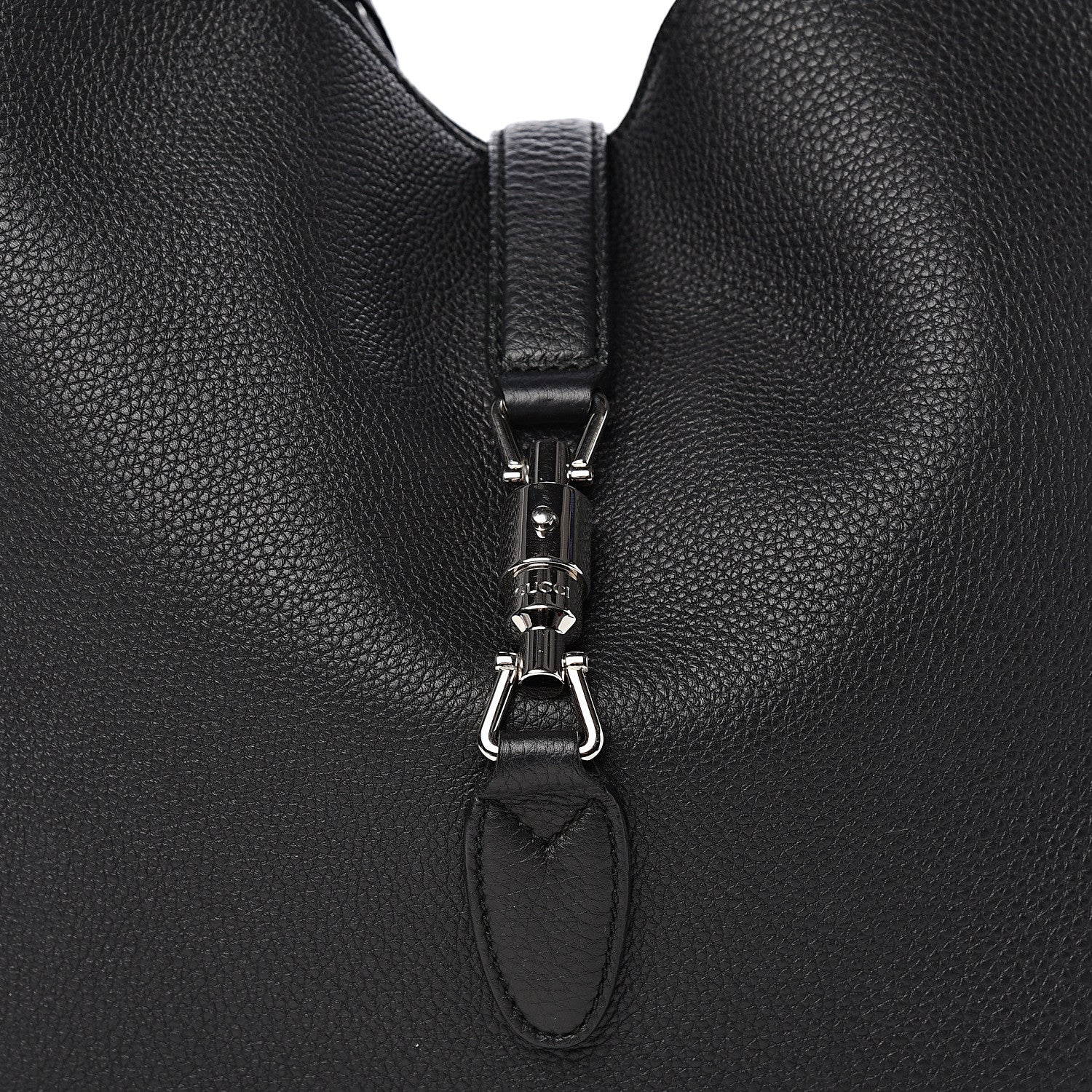 Gucci Soft Grained Calfskin Large Jackie Hobo Black 16 of 16