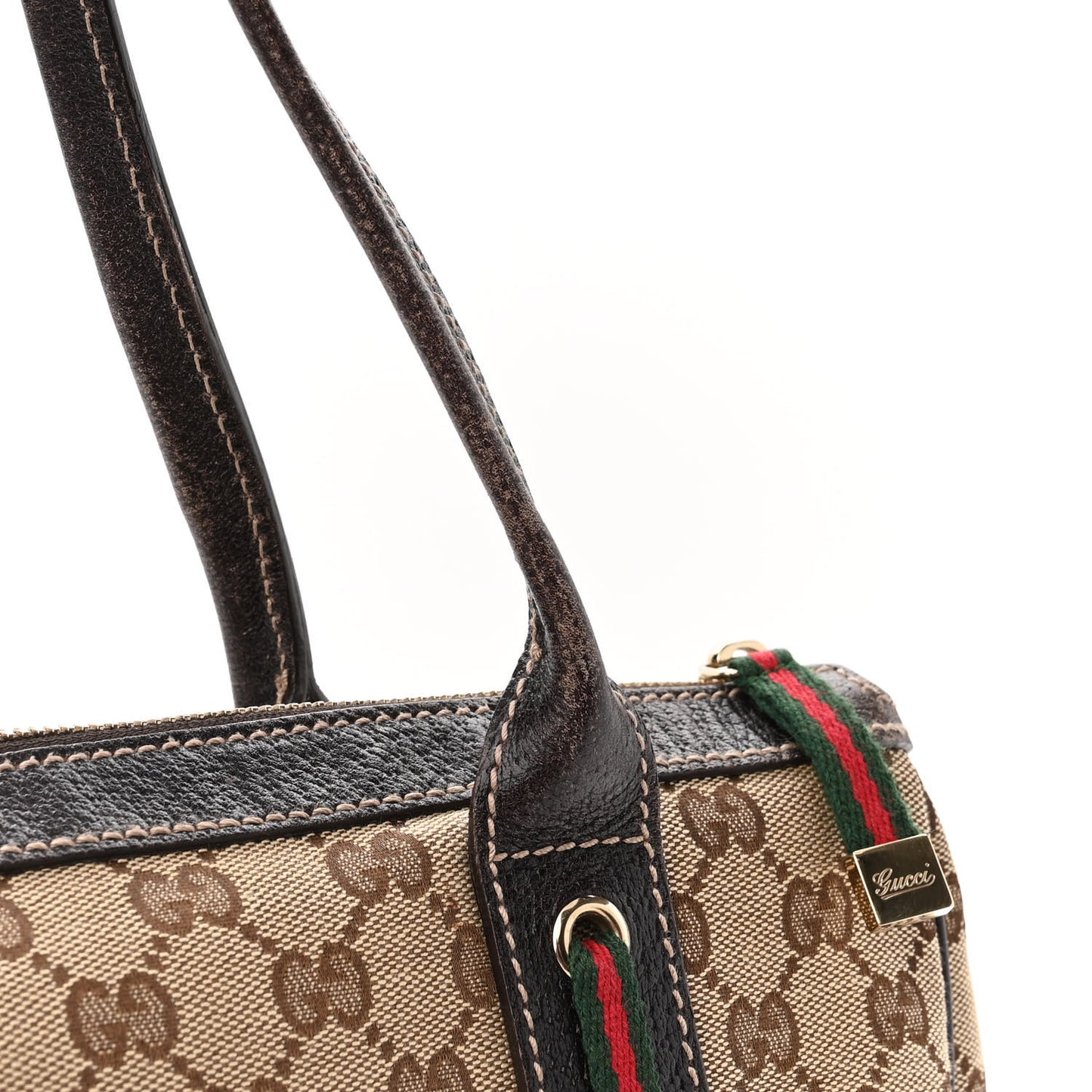 Monogram Medium Princy Tote Dark Brown