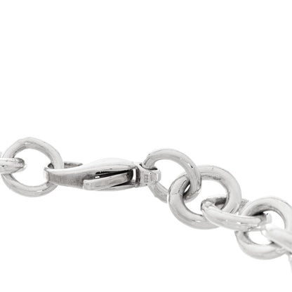 Tiffany Sterling Silver Round Chain Link Bracelet 4 of 5