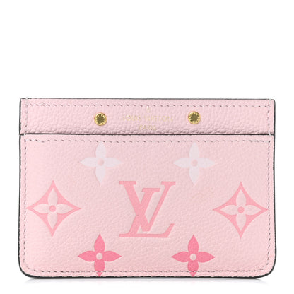 Louis Vuitton Empreinte Monogram Giant By The Pool Card Holder Bouton De Rose 1 of 4