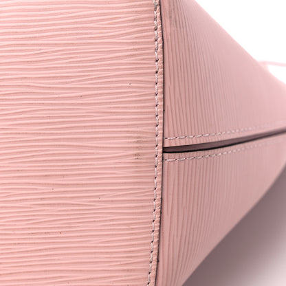 Louis Vuitton Epi Neverfull MM Rose Ballerine 14 of 18