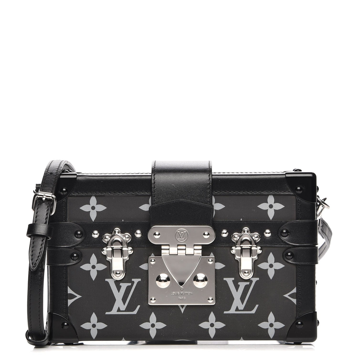 Louis Vuitton Reflective Petite Malle Black 1 of 7