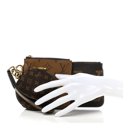Louis Vuitton Reverse Monogram Giant Trio Pouch 2 of 9