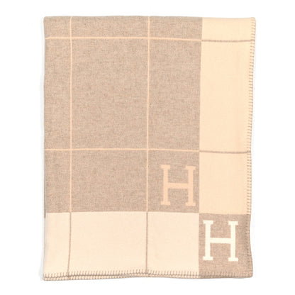 Hermes Wool Cashmere Avalon III Blanket Coco Camomille 1 of 3