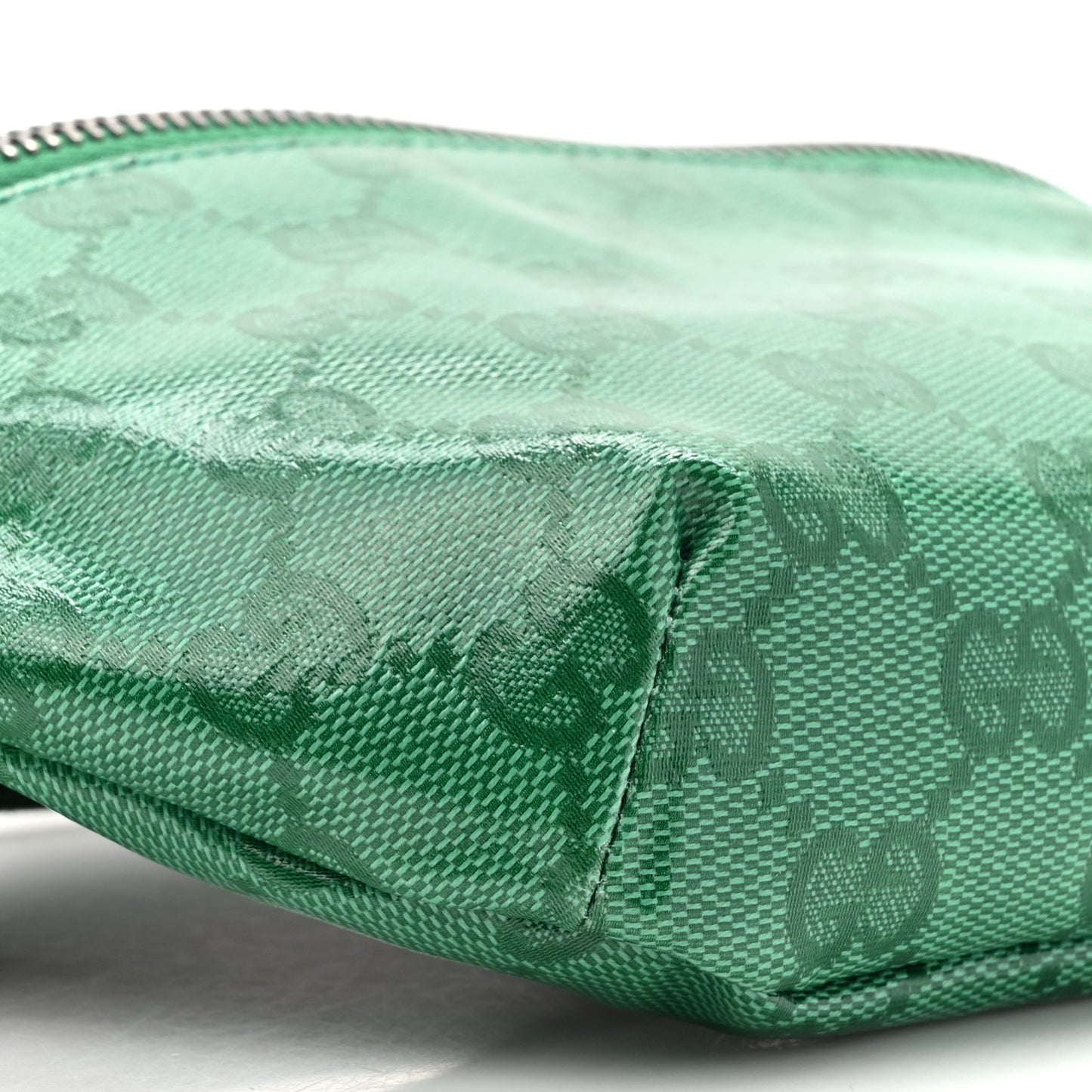 Crystal Monogram Web Childrens Belt Bag New Shamrock