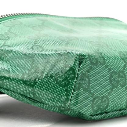 Gucci Crystal Monogram Web Childrens Belt Bag New Shamrock 10 of 10