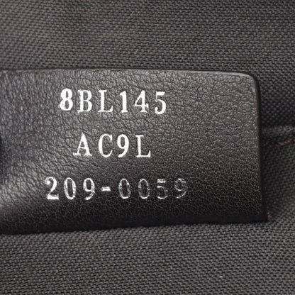 Fendi Vitello King Logo Embossed Mini By The Way Boston Bag Barolo 12 of 27