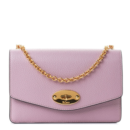 Mulberry Small Classic Grain Calfskin Small Darley Mocha Rose 1 of 4
