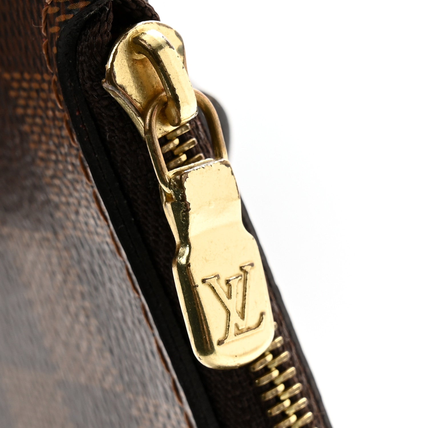 Louis Vuitton Damier Ebene Neverfull MM GM Pochette 7 of 9