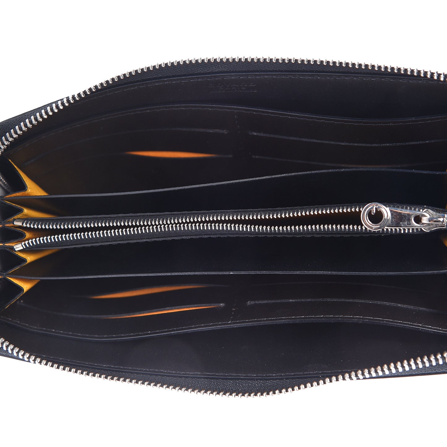 Goyardine Matignon Zip Around GM Wallet Black