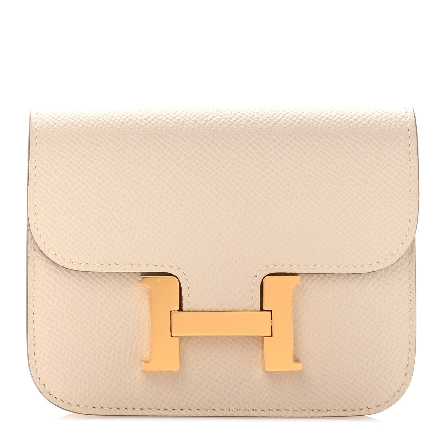 Hermes Epsom Constance Slim Wallet Craie 1 of 8