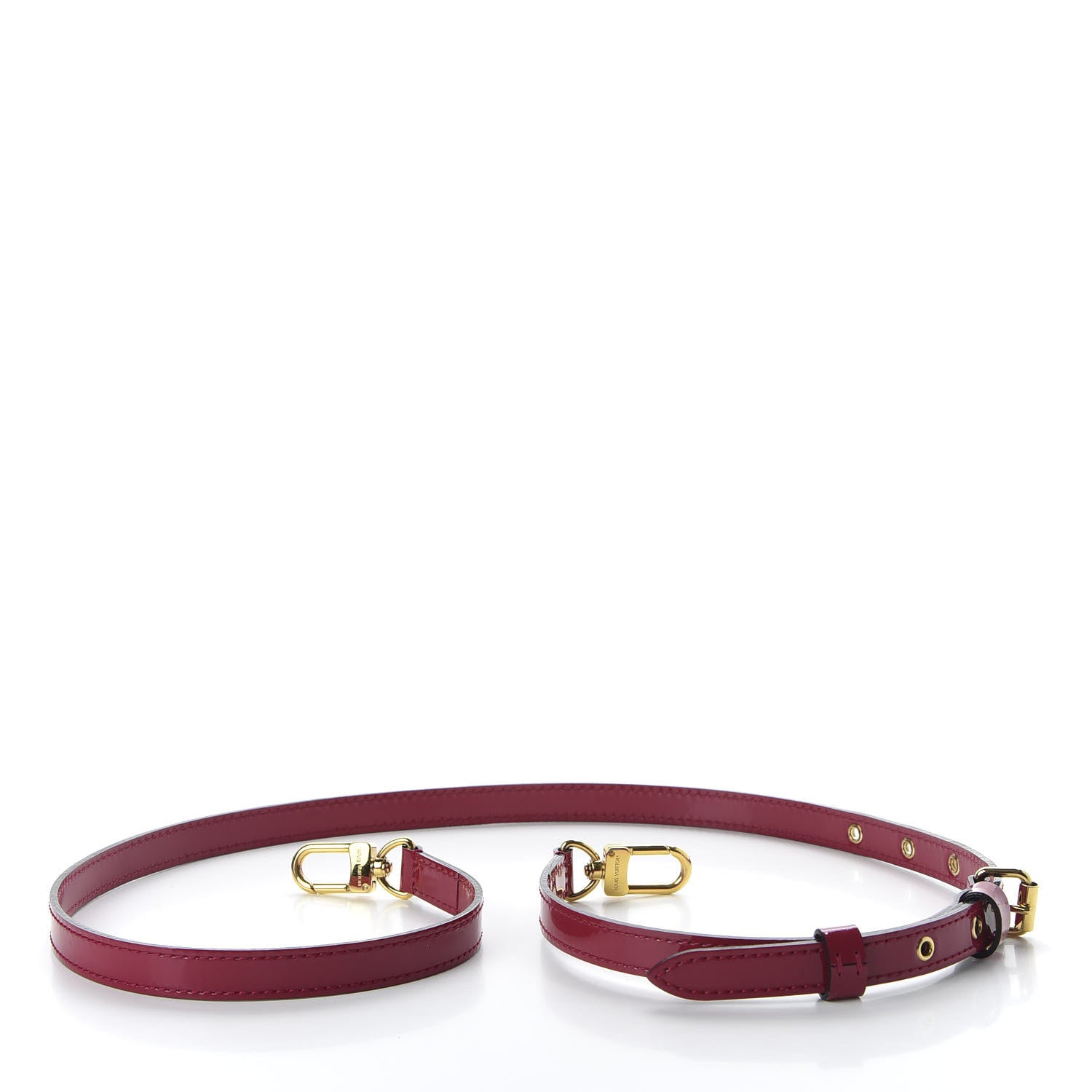 Louis Vuitton Vernis 16mm Adjustable Shoulder Strap Magenta 3 of 6