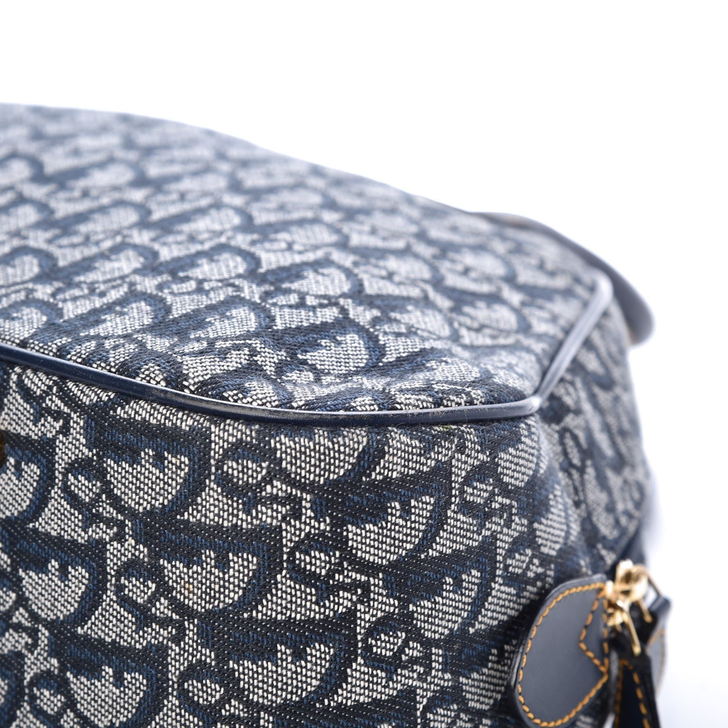 Christian Dior Monogram Saddle Bowler Navy 12 of 12