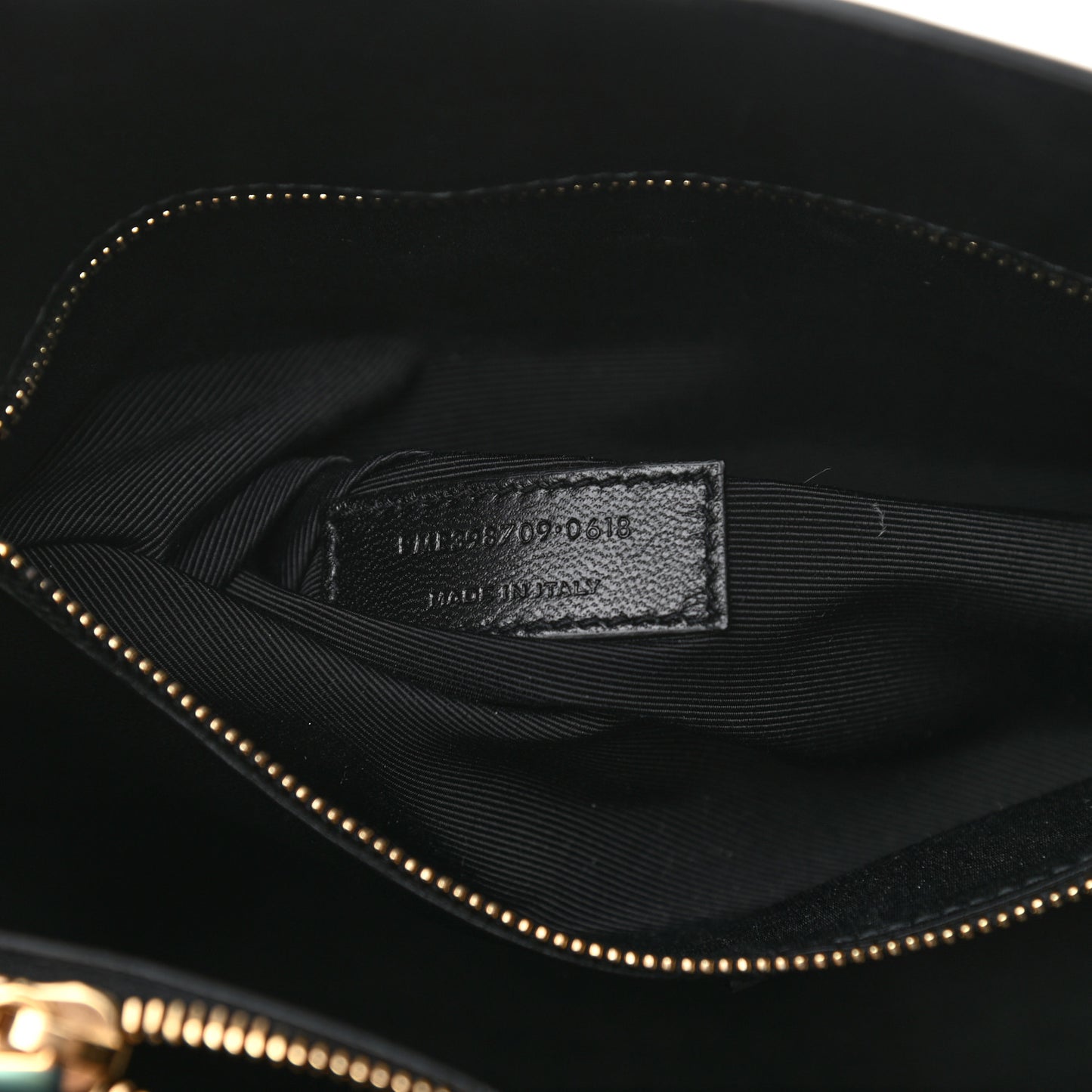 Calfskin Small Sac De Jour Black