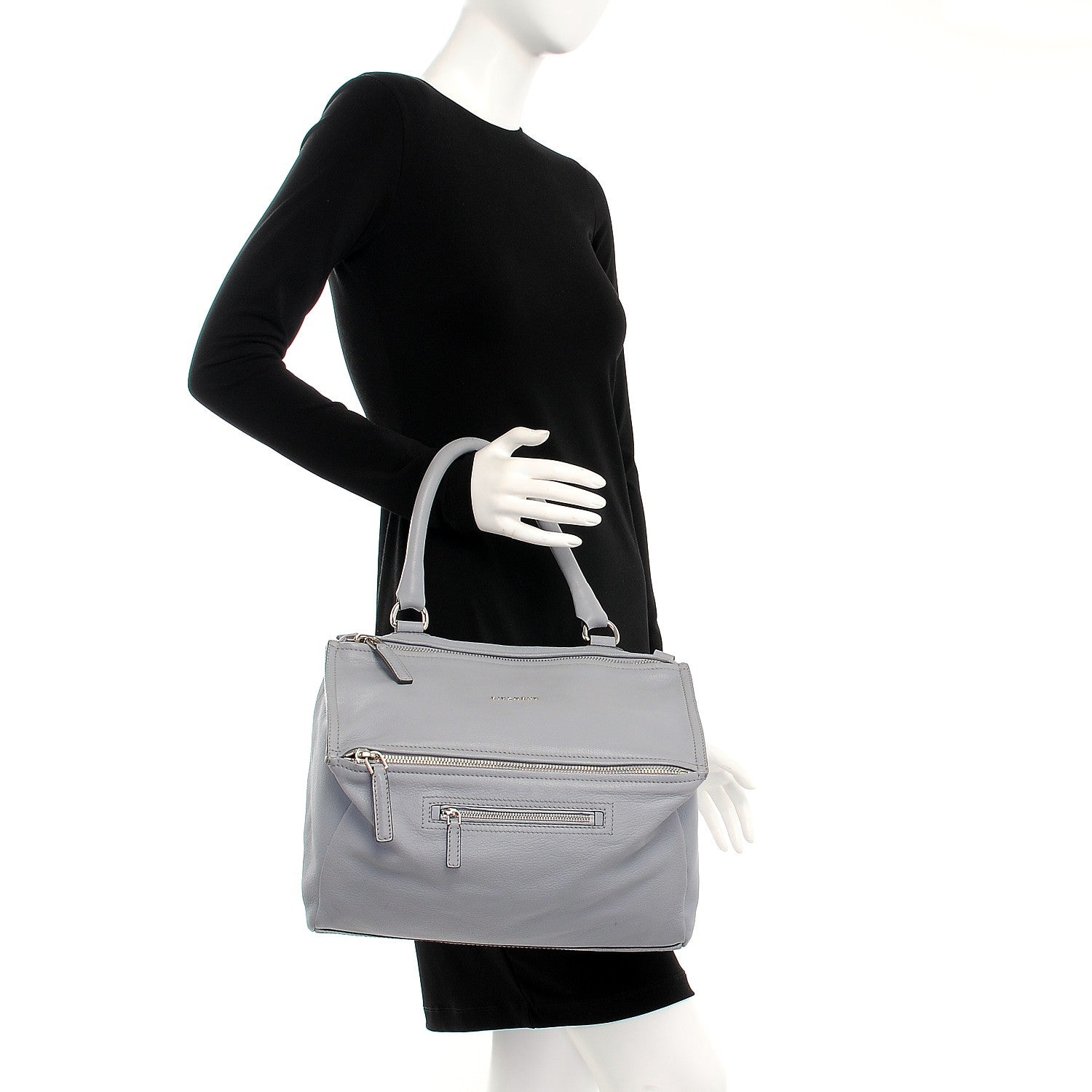 Givenchy Sugar Goatskin Medium Pandora Pearl Grey 3 of 14