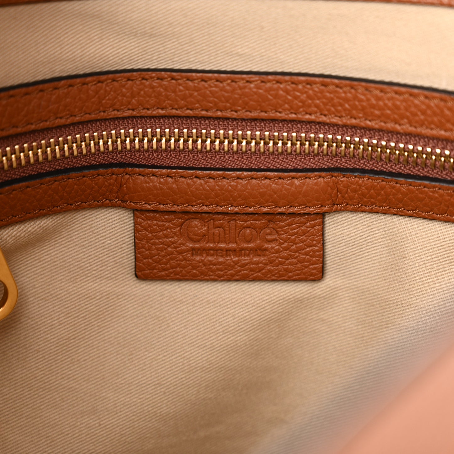 Calfskin Marcie Hobo Tote Tan