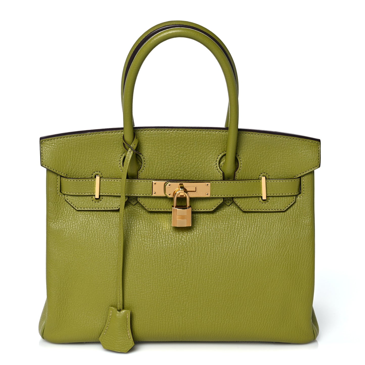 Chevre Mysore Birkin 30 Vert Anis