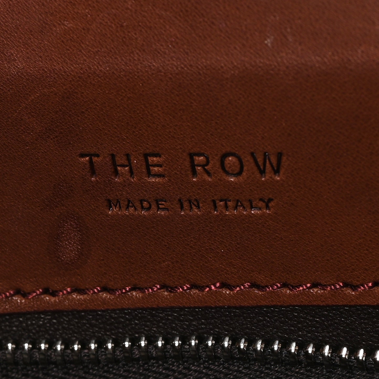 Polished Saddle Calfskin Peggy Clutch New Burgundy
