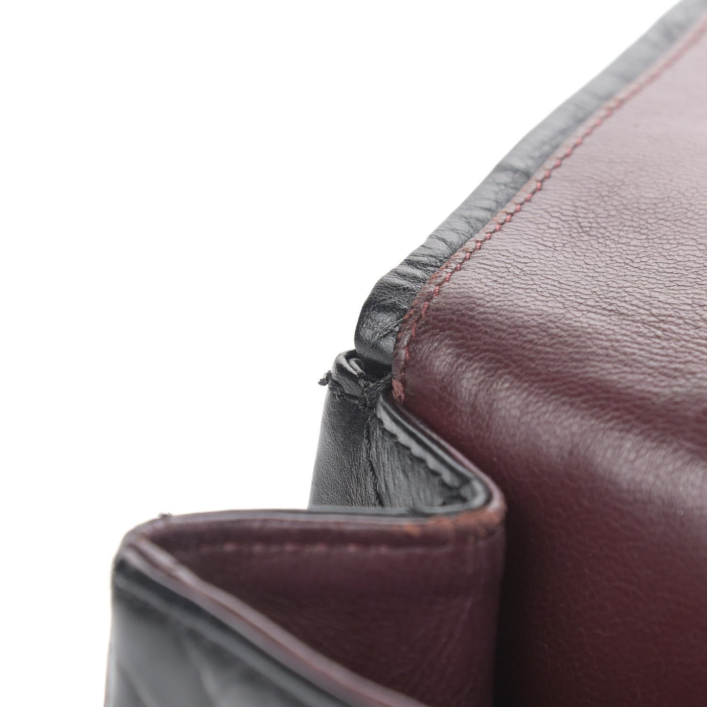 Aged Calfskin Quilted 2.55 Reissue 227 Flap Black