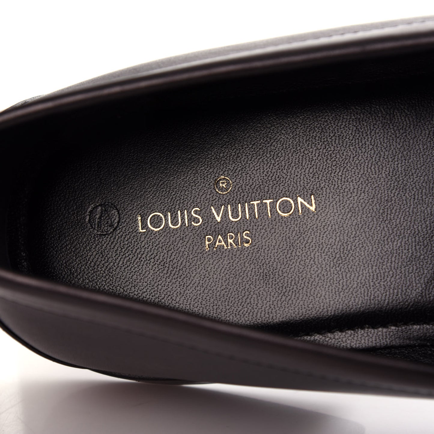 Calfskin Mens Loafers 9.5 Black
