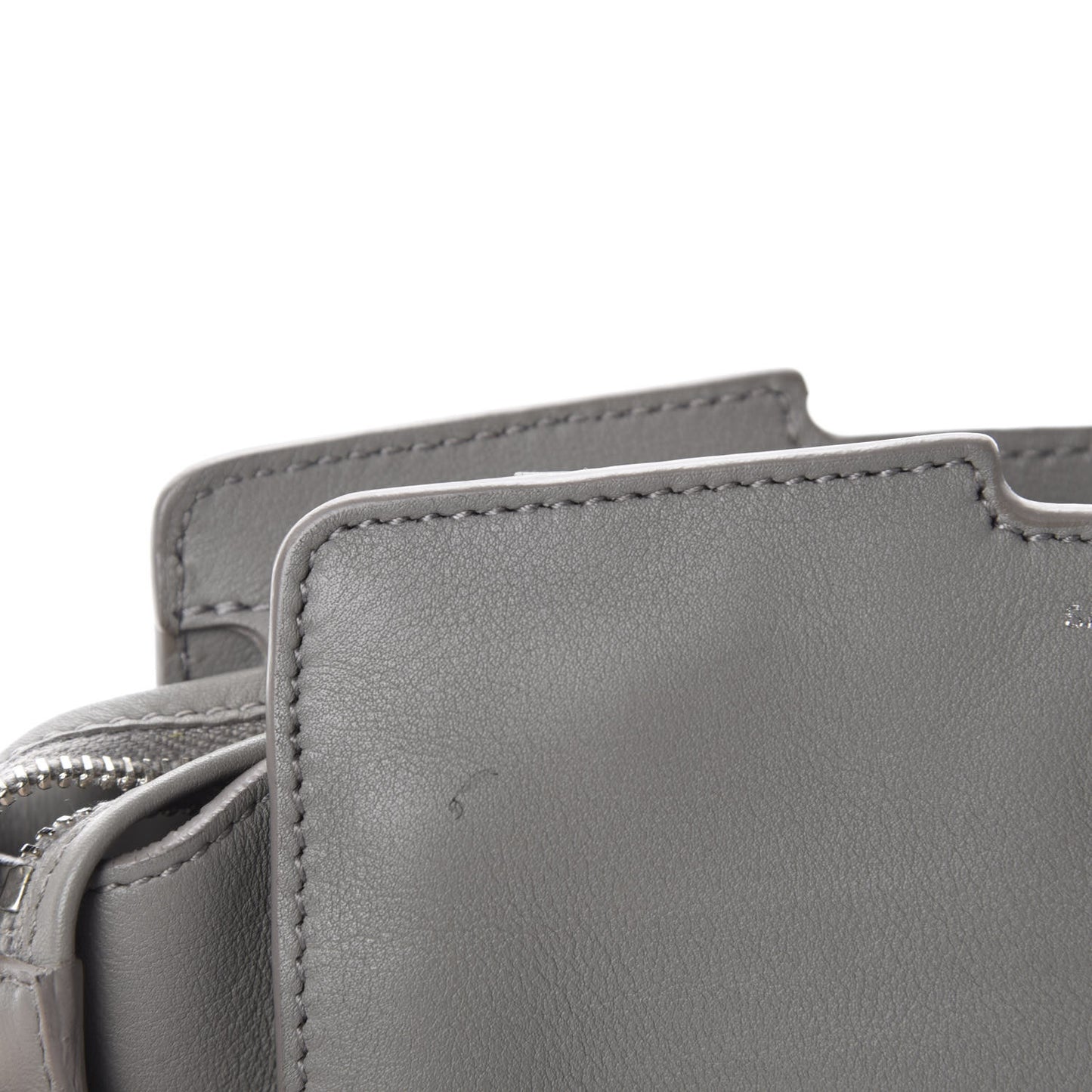 Calfskin Monogram Toy Cabas Oyster Grey