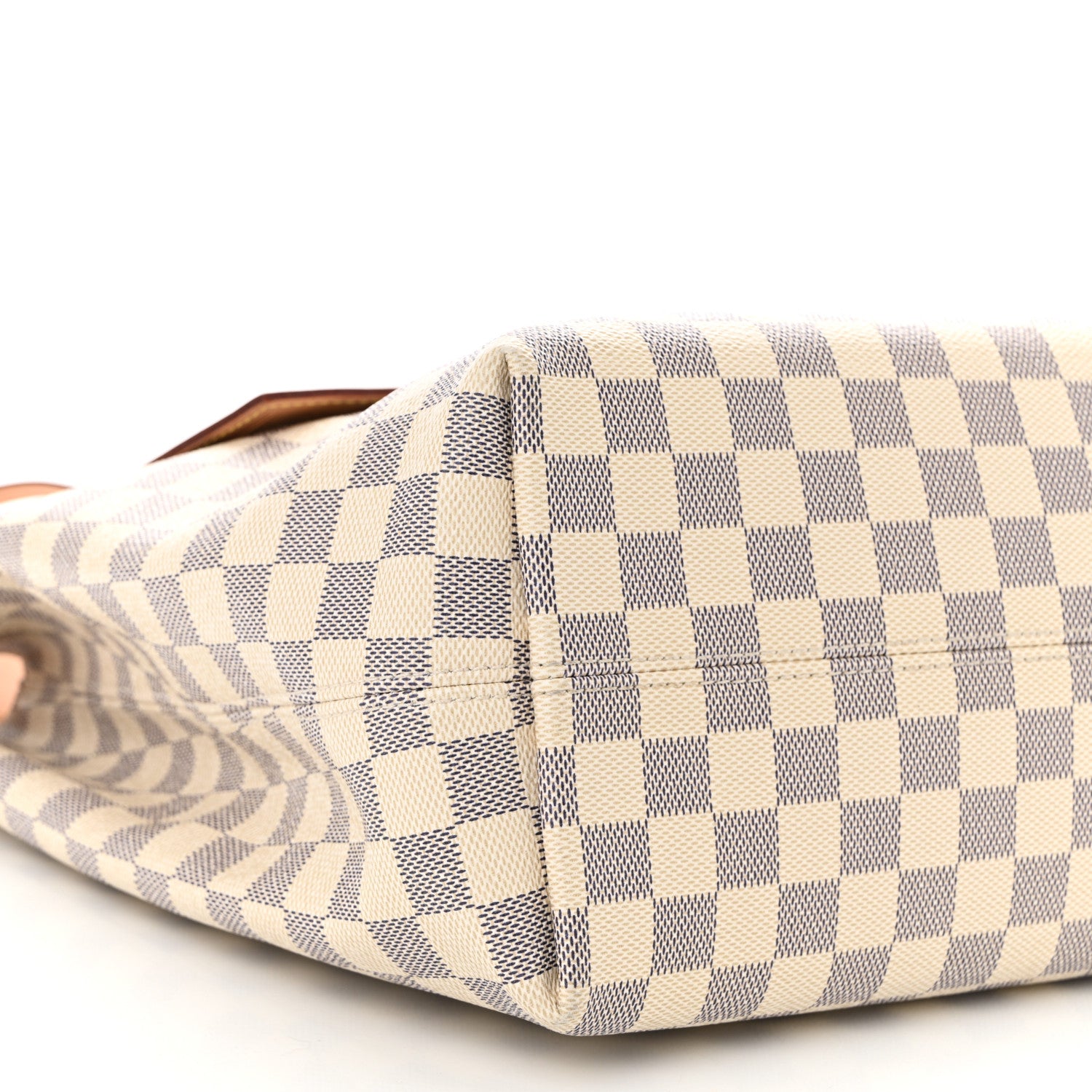 Louis Vuitton Damier Azur Graceful MM Rose Ballerine 9 of 10