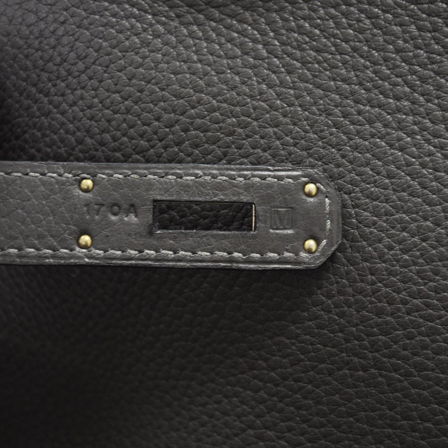Togo Birkin 35 Graphite