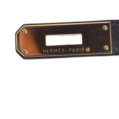 Hermes Box Kelly Retourne 32 Indigo 15 of 33