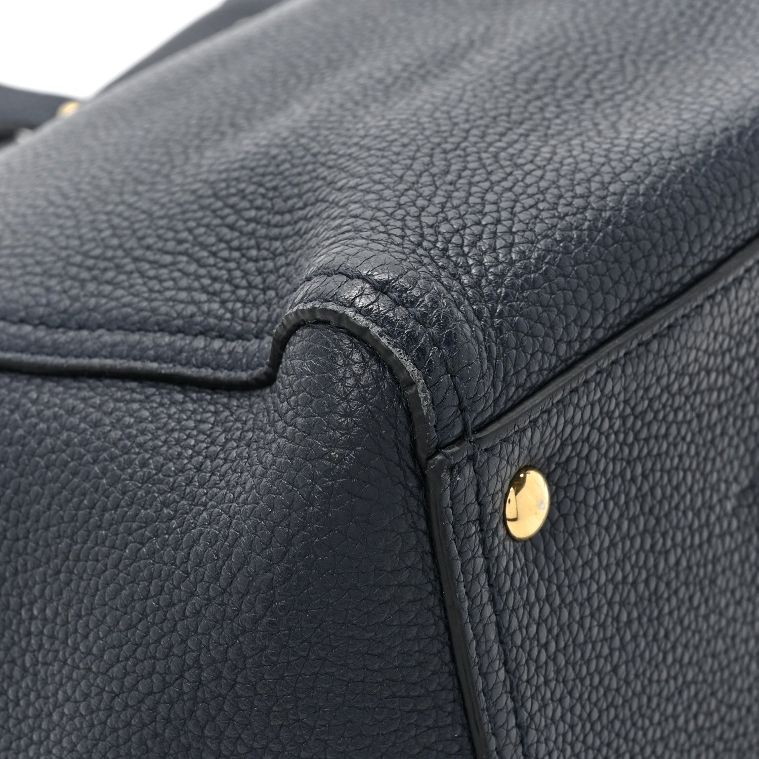 Salvatore Ferragamo Calfskin Verve Tote Navy 10 of 18