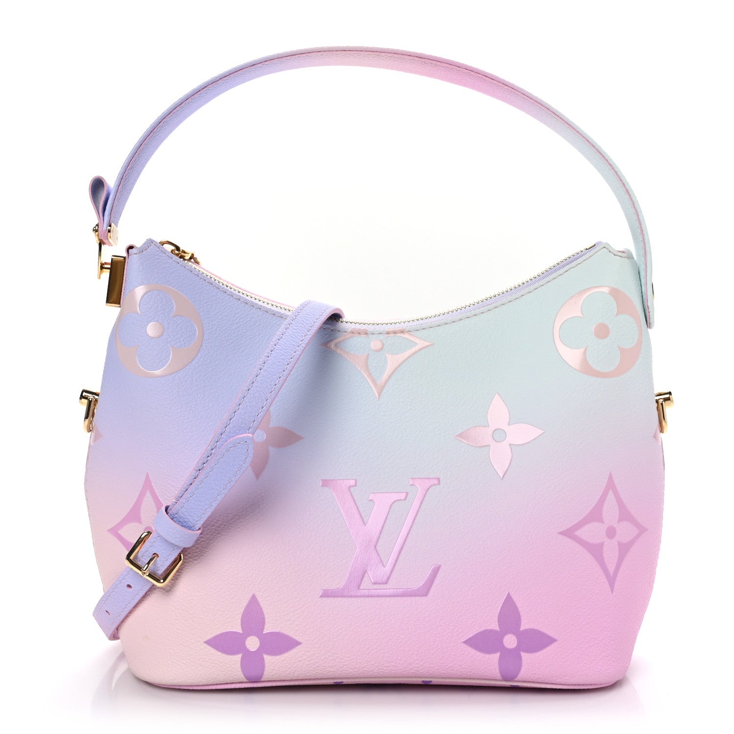 Louis Vuitton Monogram Giant Spring In The City Marshmallow Hobo PM Sunrise Pastel 1 of 8