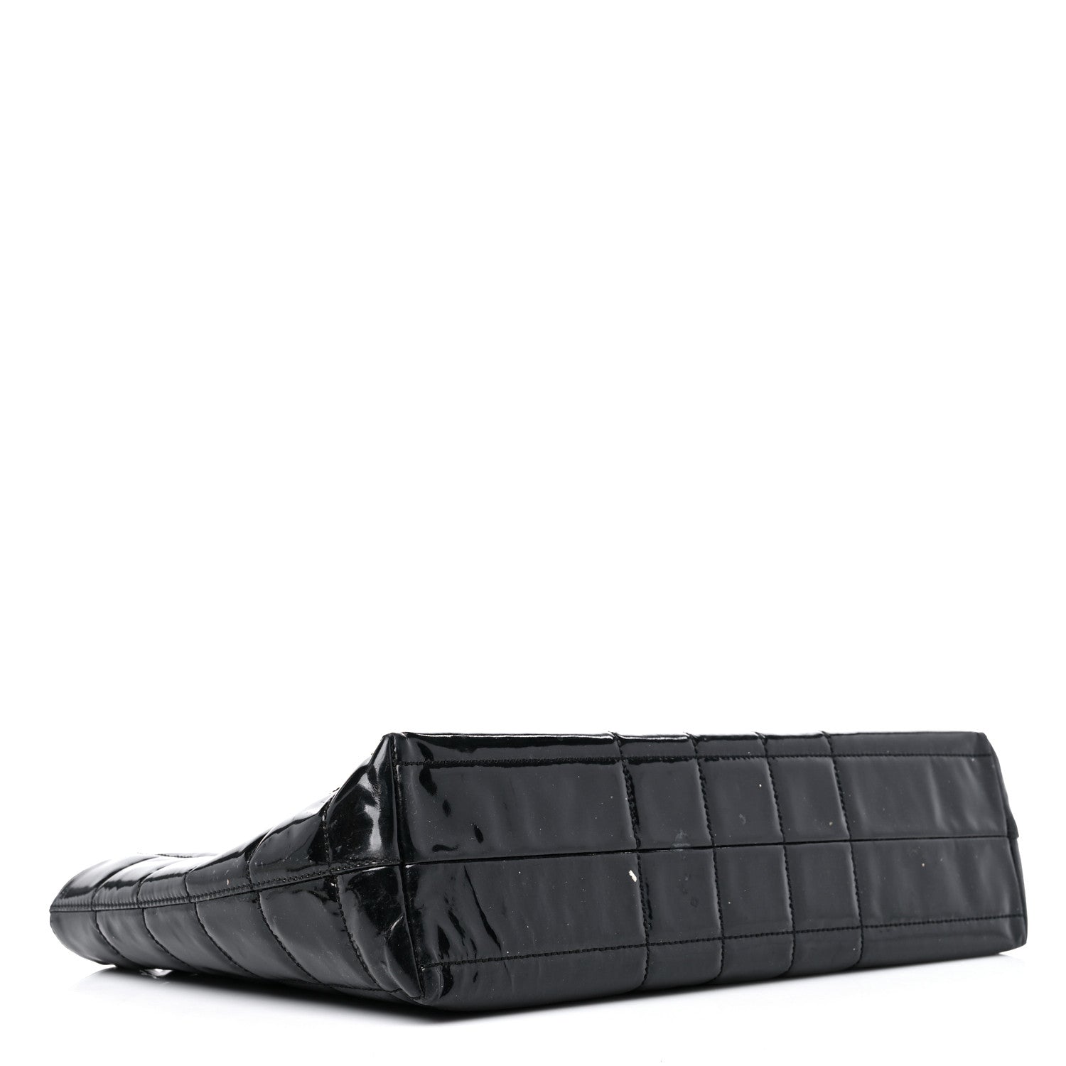 Chanel Patent Chocolate Bar CC Tote Black 4 of 14