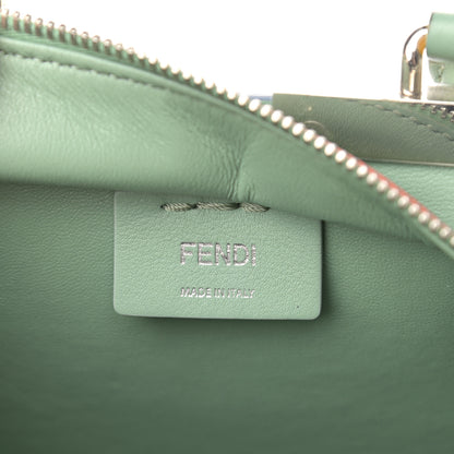 Fendi Vitello Dolce Mini 3jours Tote Menta 5 of 12