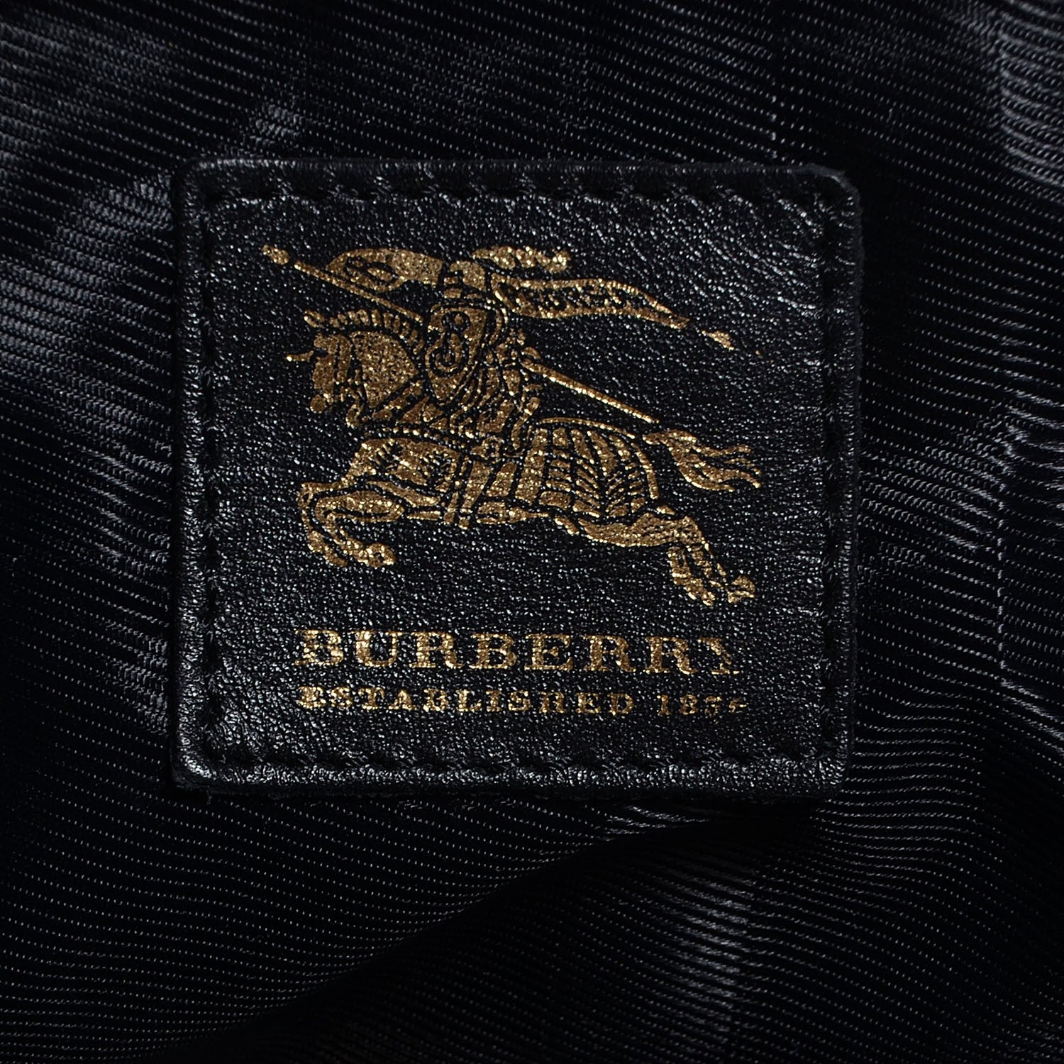 Burberry Calfskin Quilted Hoxton Hobo Black 6 of 9