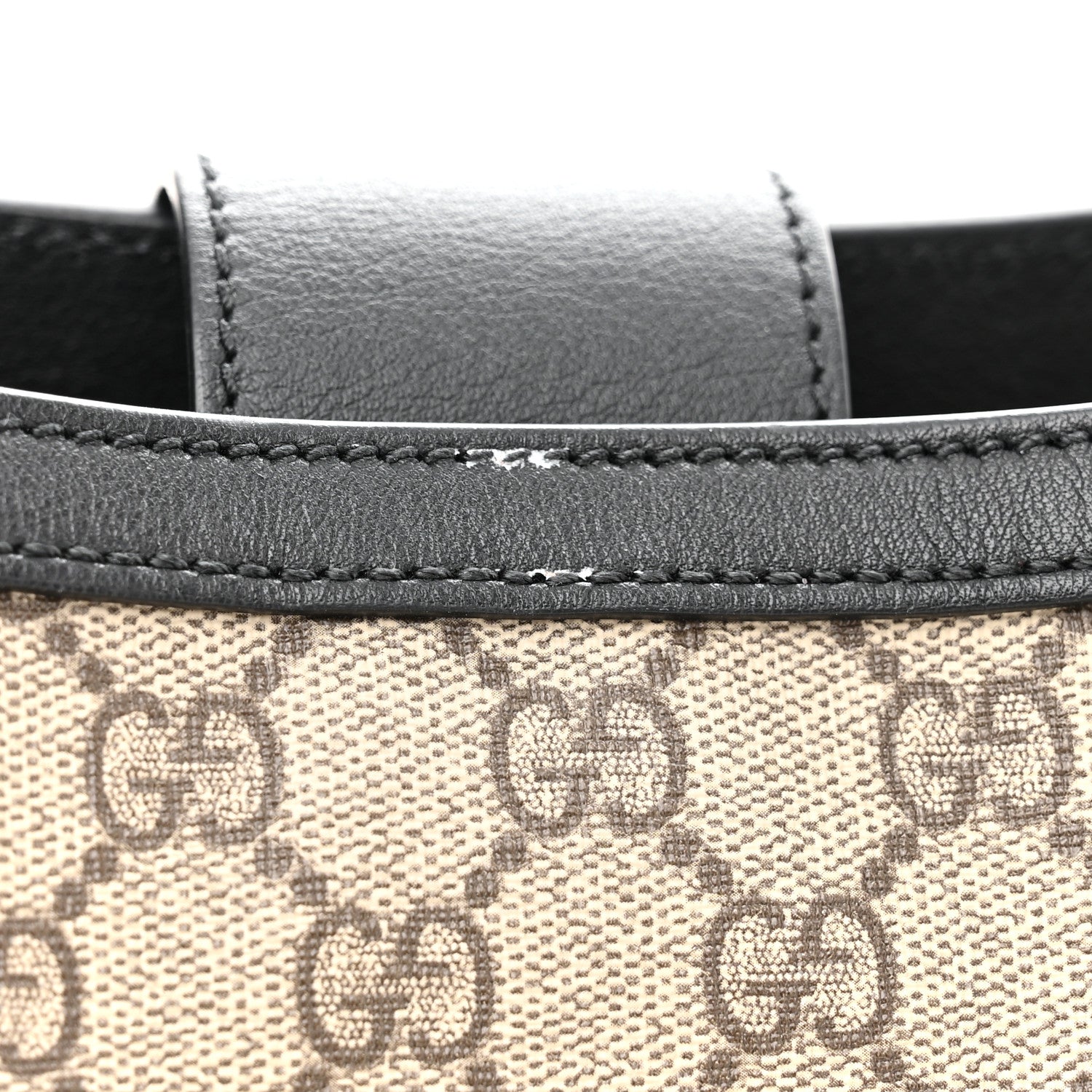 Gucci GG Supreme Monogram Medium Padlock Tote Black 11 of 11