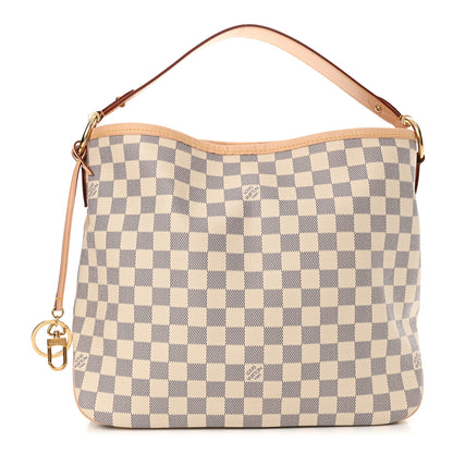 Louis Vuitton Damier Azur Delightful PM Rose Ballerine 1 of 9
