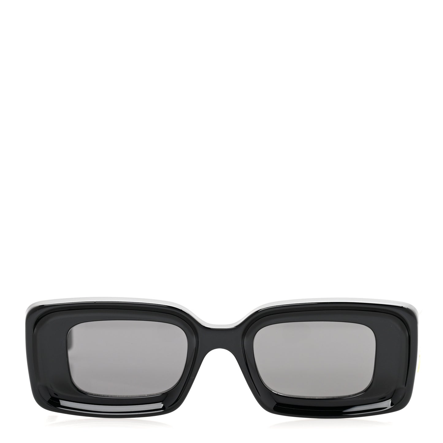 Acetate Rectangular Sunglasses LW40101I Black