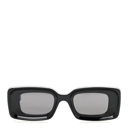 Loewe Acetate Rectangular Sunglasses LW40101I Black 2 of 8