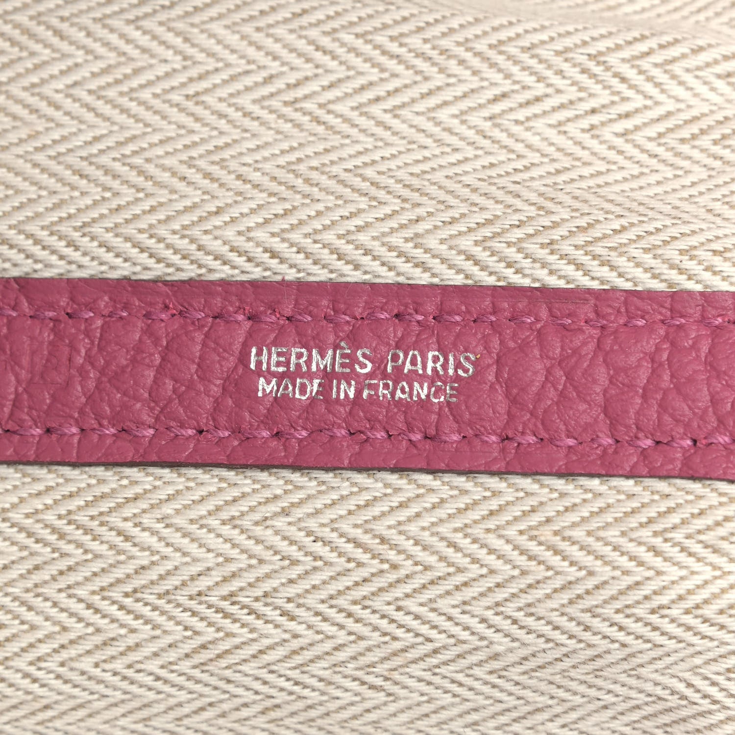 Hermes Vache Country Garden Party Tote 36 MM Tosca 6 of 8