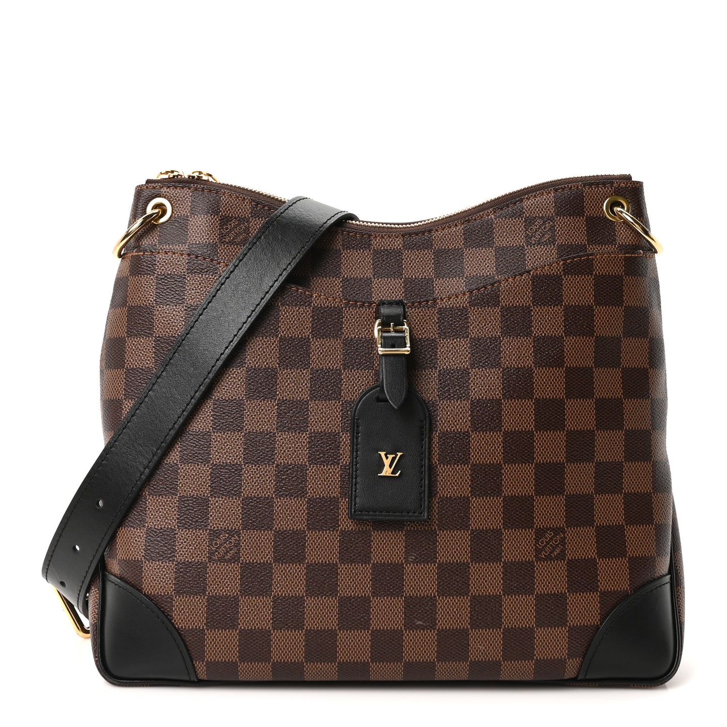 Damier Ebene Odeon MM Black Black