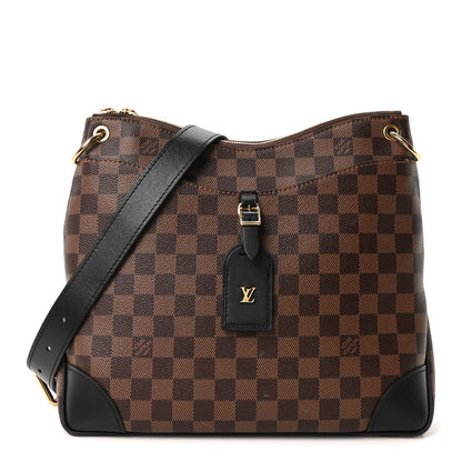 Louis Vuitton Damier Ebene Odeon MM Black Black 1 of 9