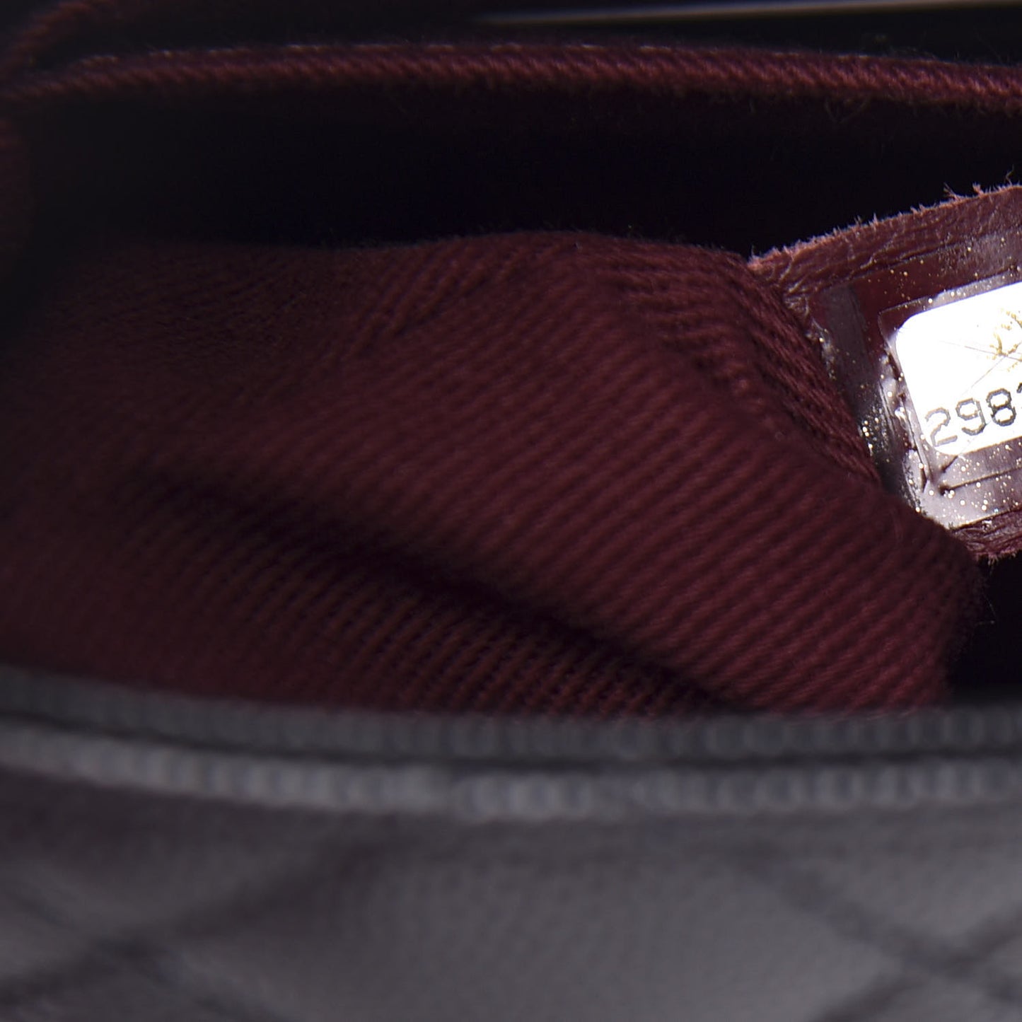 Caviar Quilted Mini Coco Handle Flap Black