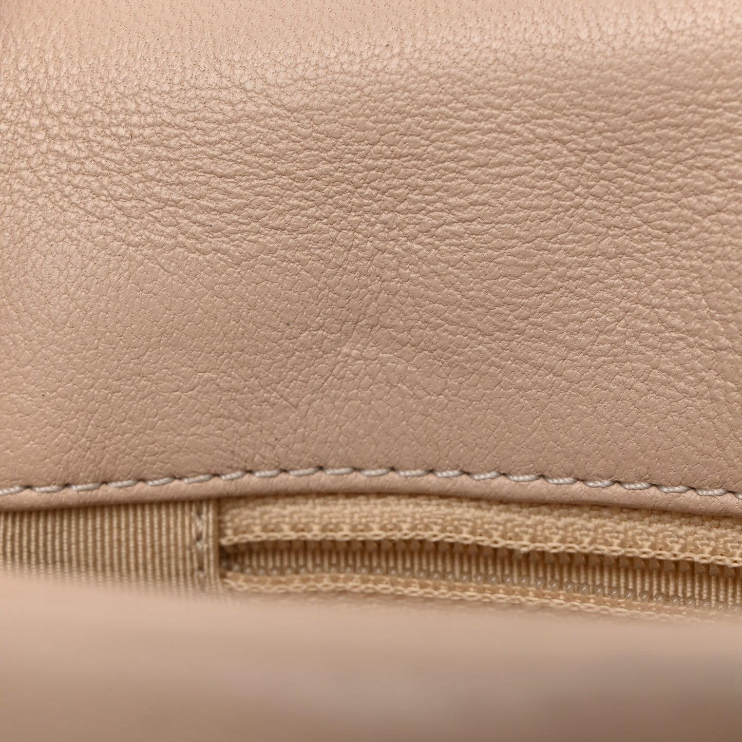 Lambskin Quilted Medium Chanel 19 Flap Light Beige