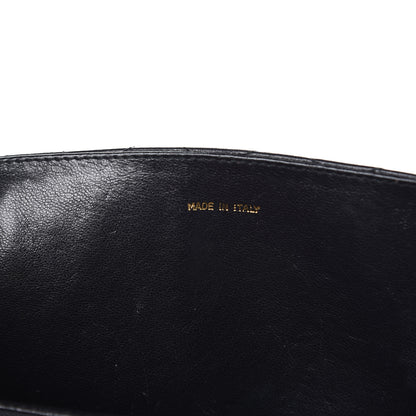 Chanel Lambskin Quilted Tassel Shoulder Flap Bag Black 14 of 15