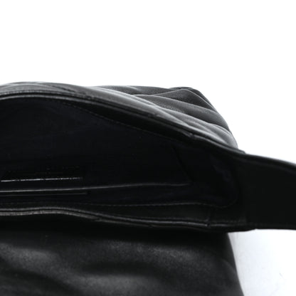 Saint Laurent Lambskin Quilted Le 57 Diamond Shoulder Bag Black 5 of 10