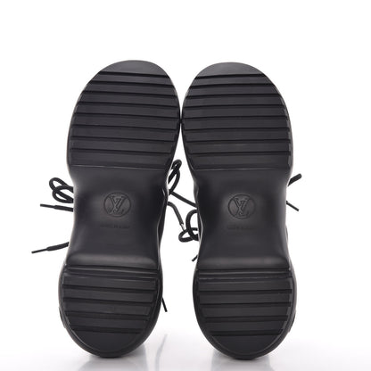 Louis Vuitton Calfskin Patent Monogram LV Archlight Sneakers 36.5 Black 5 of 8